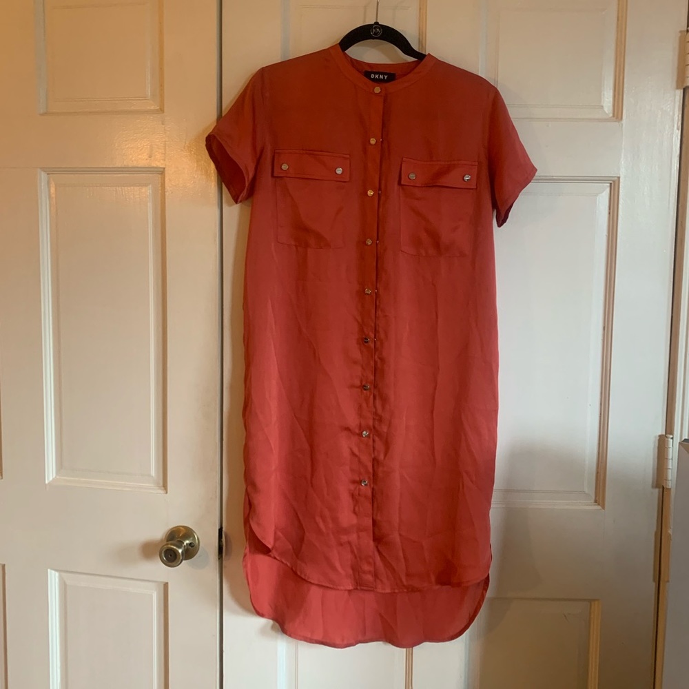 DKNY Snap Dress